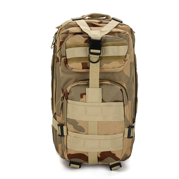 Large Men Military Tactical Army Backpack Rucksack Camping Hiking Trekking Bag